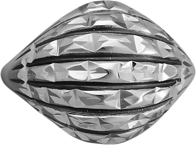 Size 7.75 - Diamond Cut Dome Ring