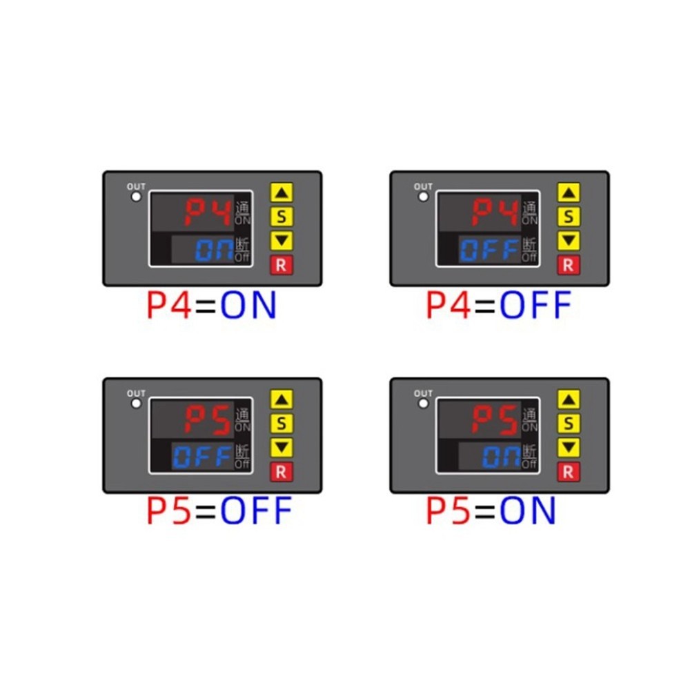 T3231 Digital Time Delay Relay, Multifunction LED Display, Cyclisc9184