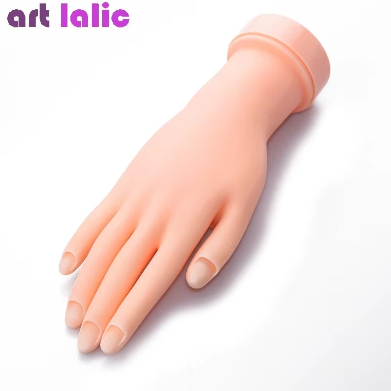 Manicure practice plastic hand model