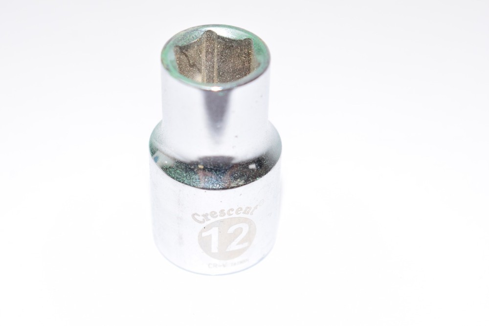 Crescent 12mm Metric Socket 6 Point 1/2'' Drive