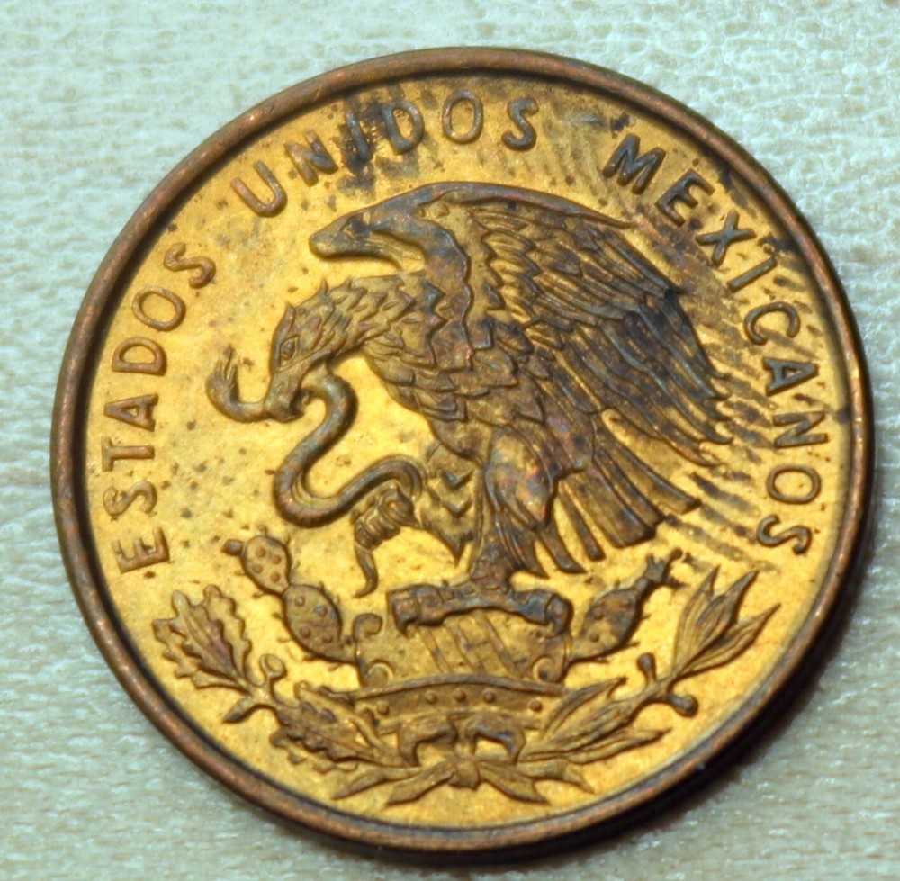 1954 Mexico 1 Centavo Unc.