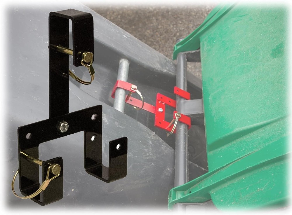 Durable Universal Can Coupler for Efficient Trash Container Handling - 100 lbs