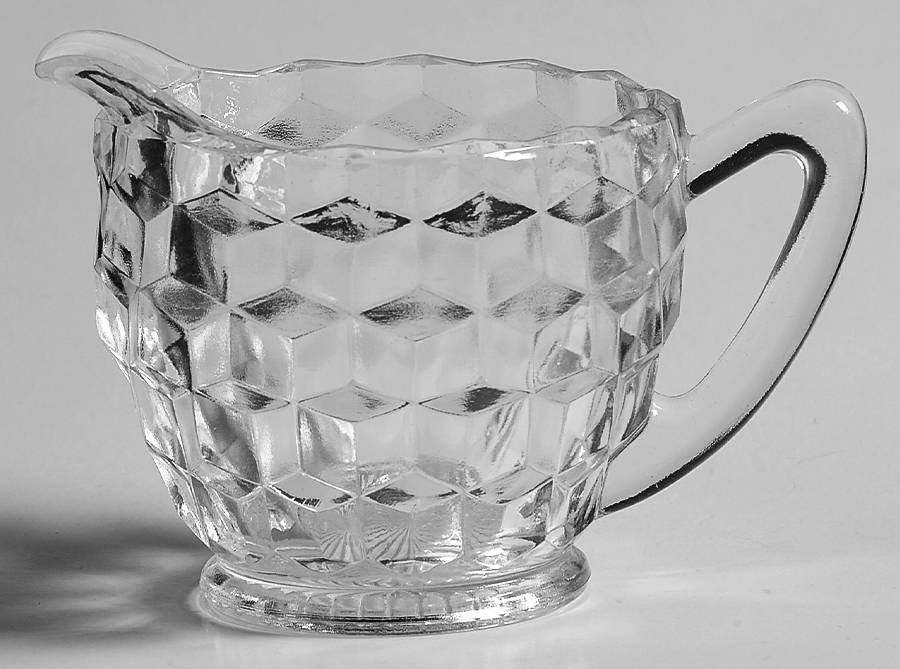 Jeannette Cube Clear Creamer 286031