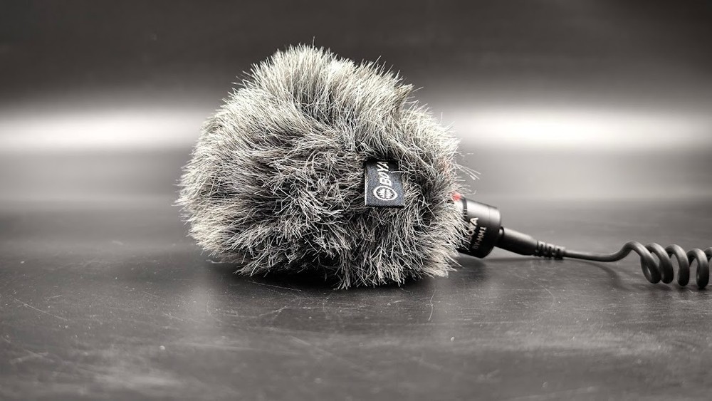 Boya BY-MM1 Microphone Used Working Black