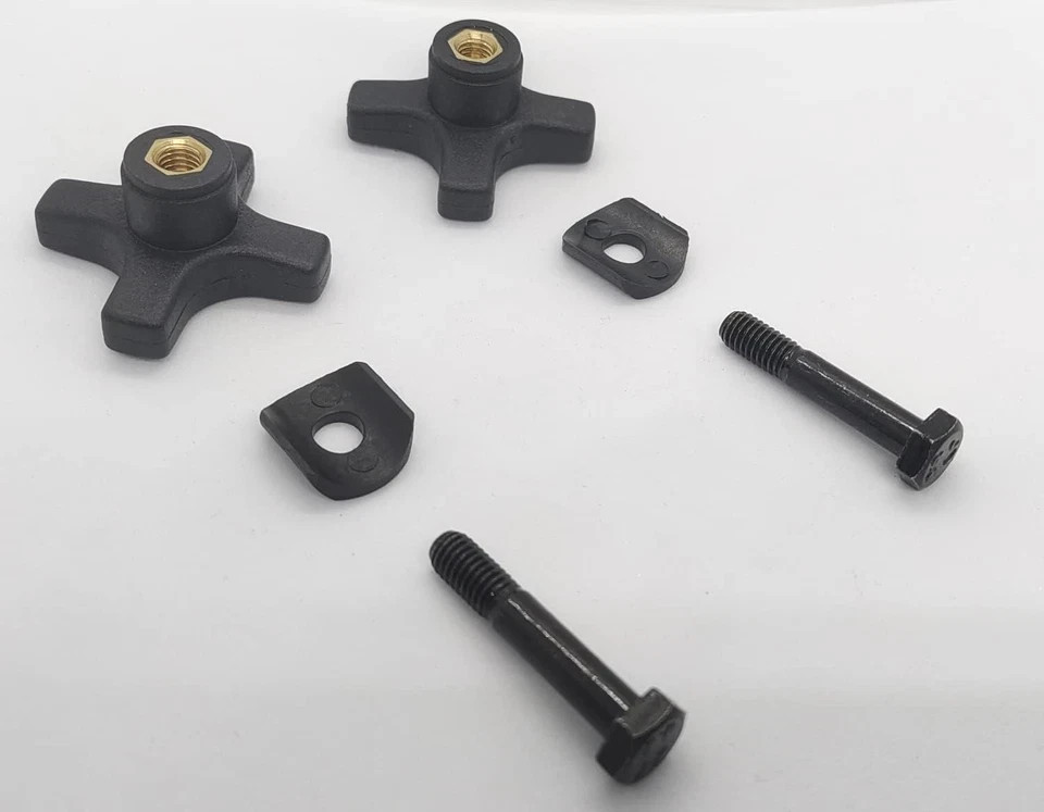 Rollator Knob,Replacement Arm Adjustment Knobs for Rollator,1Pair(2Pcs), Black
