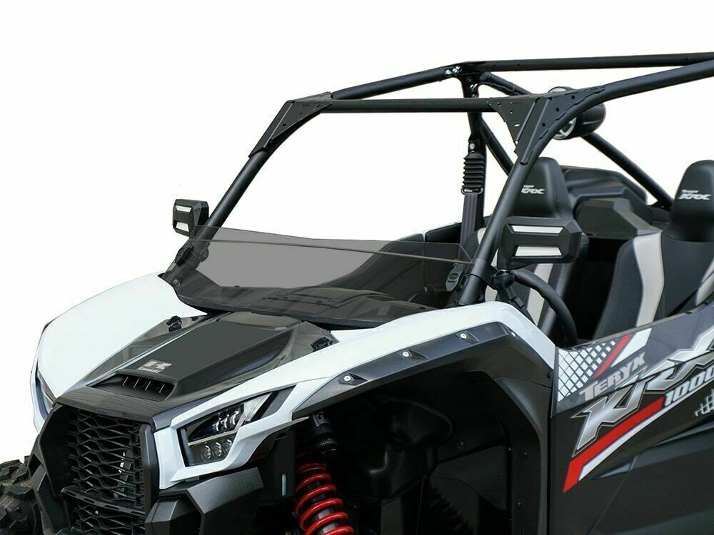 Kawasaki KRX 1000 Half Front Windshield Tinted Quick Release TRR