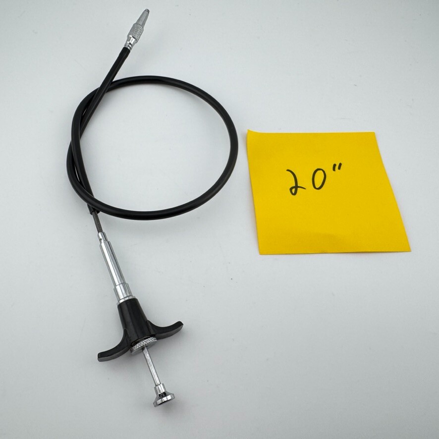20" Vintage Camera Remote Shutter Release Trigger Lockable Cable