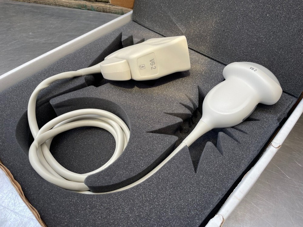Philips V6-2 Broadband Curved Volume Array Transducer Probe