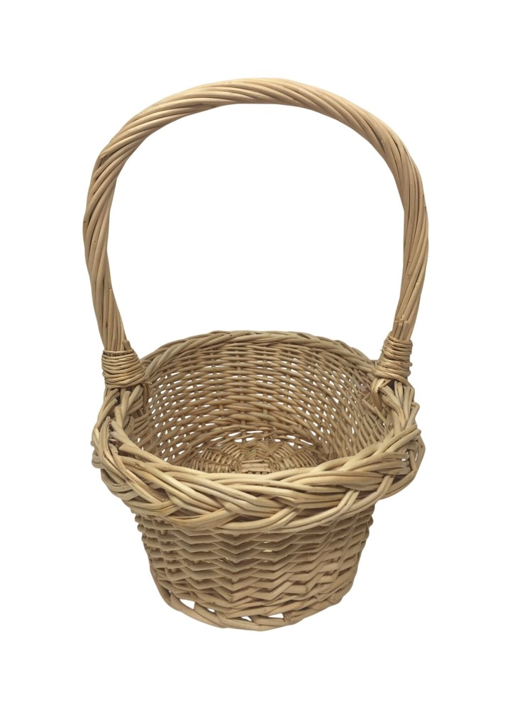 Small Woven Wicker Basket with handle