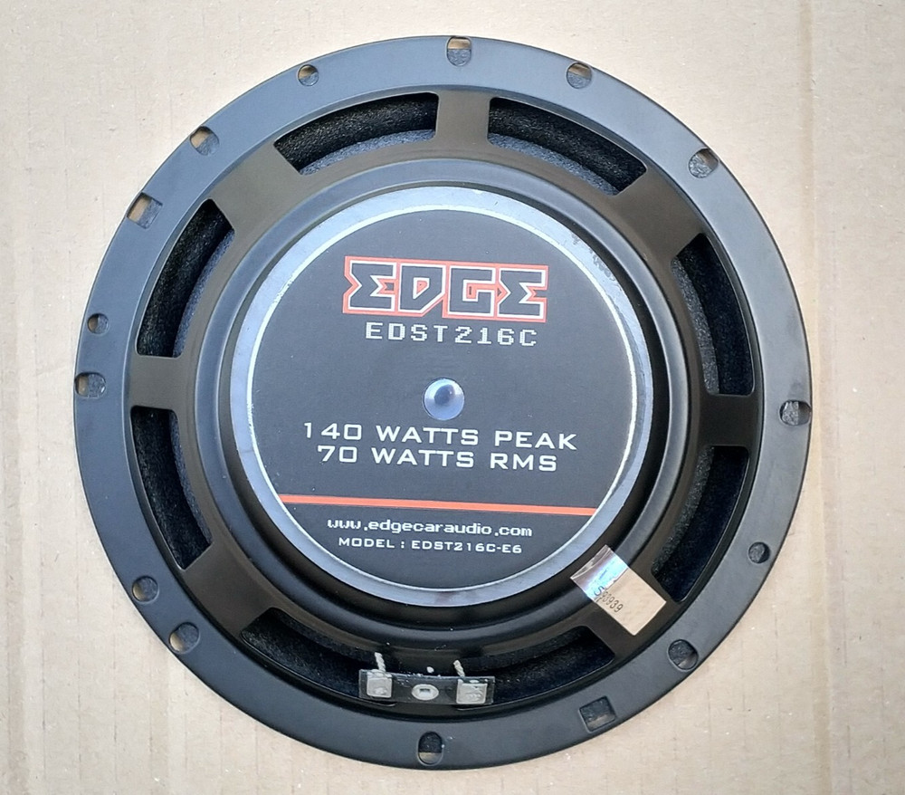 Edge EDST216C 140 Watts Speaker With Tweeter, Single