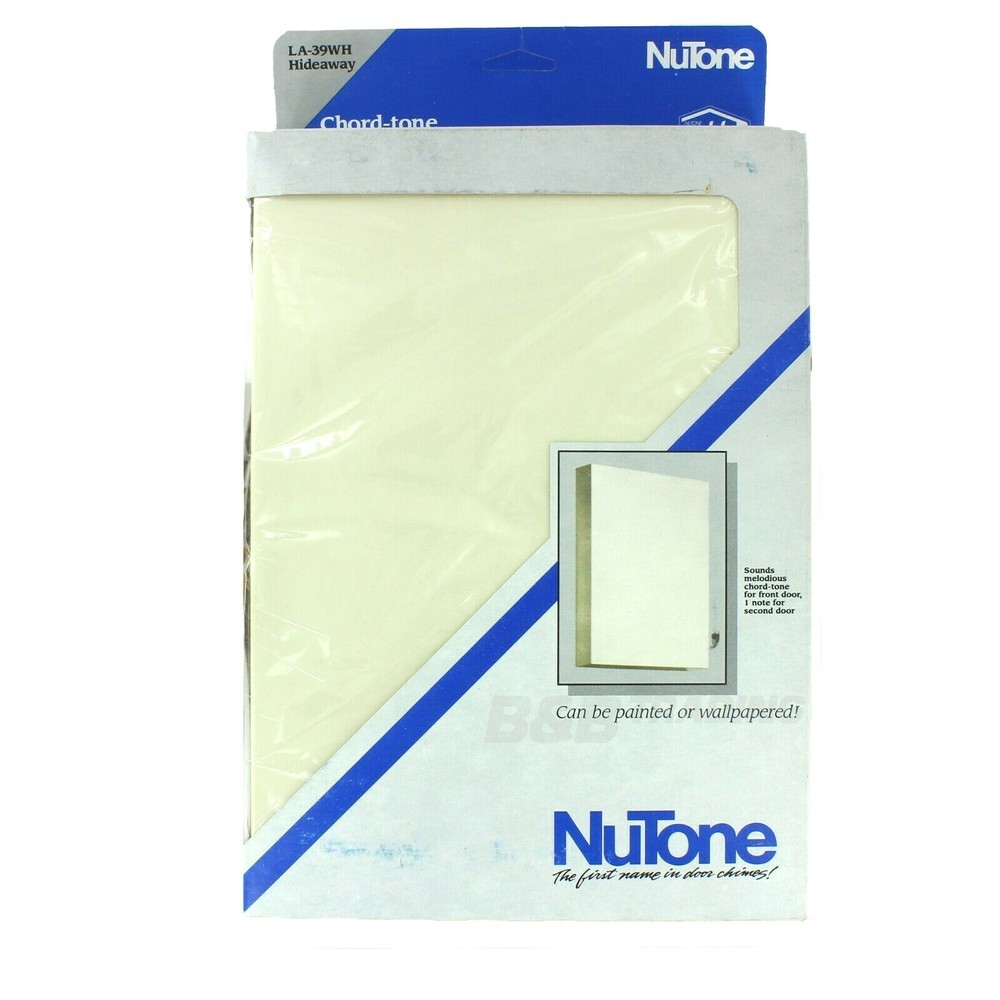 Nutone LA-39WH 2-Note Chord-tone Door Chime