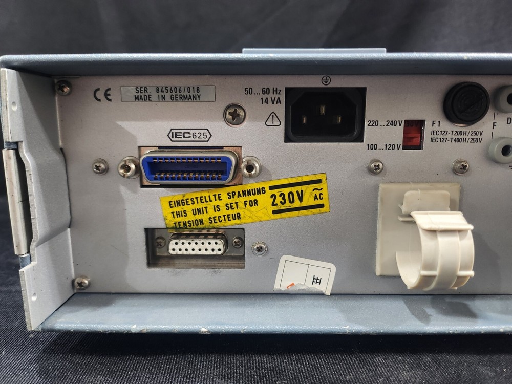 R&S NAP : Power Reflection Meter AS-IS (018)