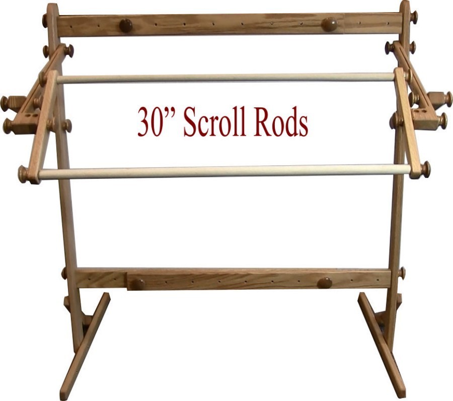 Floor Stand adjustable e-zstitch scroll frames. Tape version