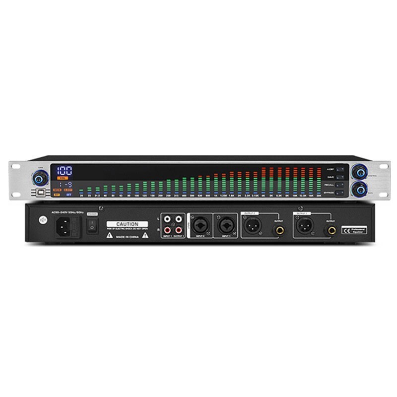 EQ-313 Digital Equalizer 31 Band Equalizer for Bar Home Stage Performance os67