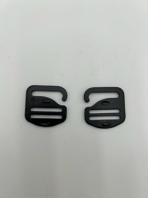 AB Tactical G Hook Metal 1" (2 pack) BLACK