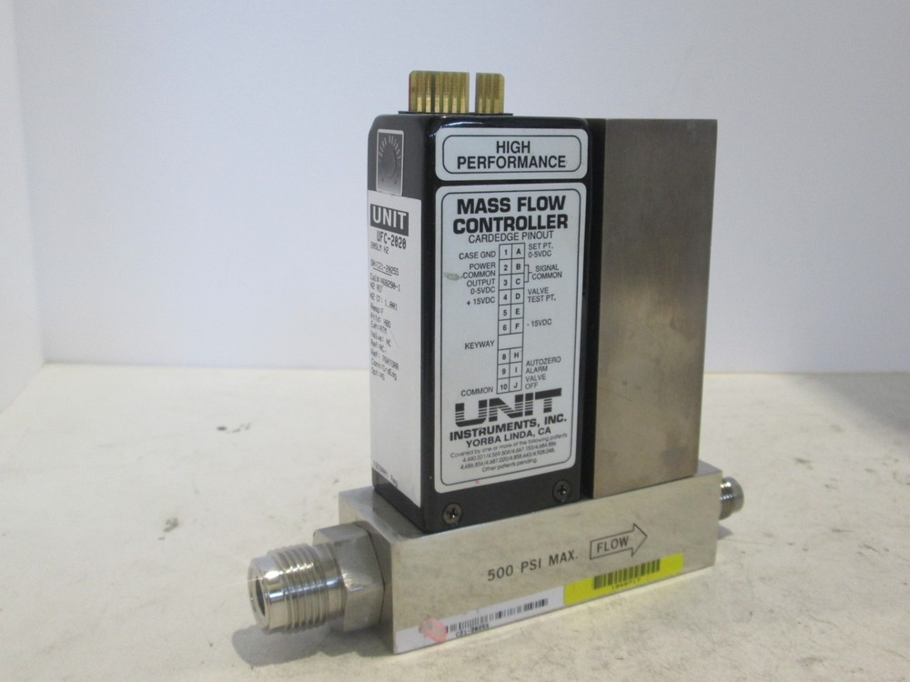 Unit, UFC-2000, Mass Flow Controller, 20 SLM, H2, Used