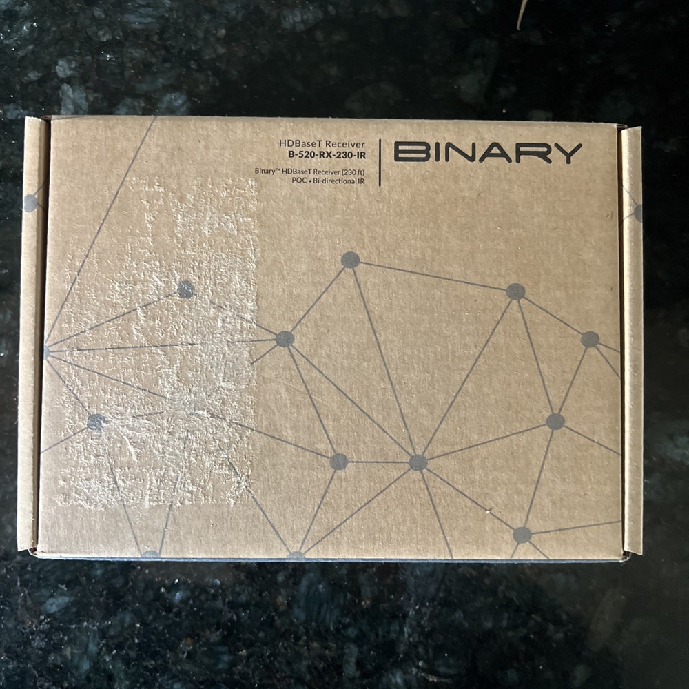 Binary B-520-RX-230-IR HDMI Extender RECEIVER Only