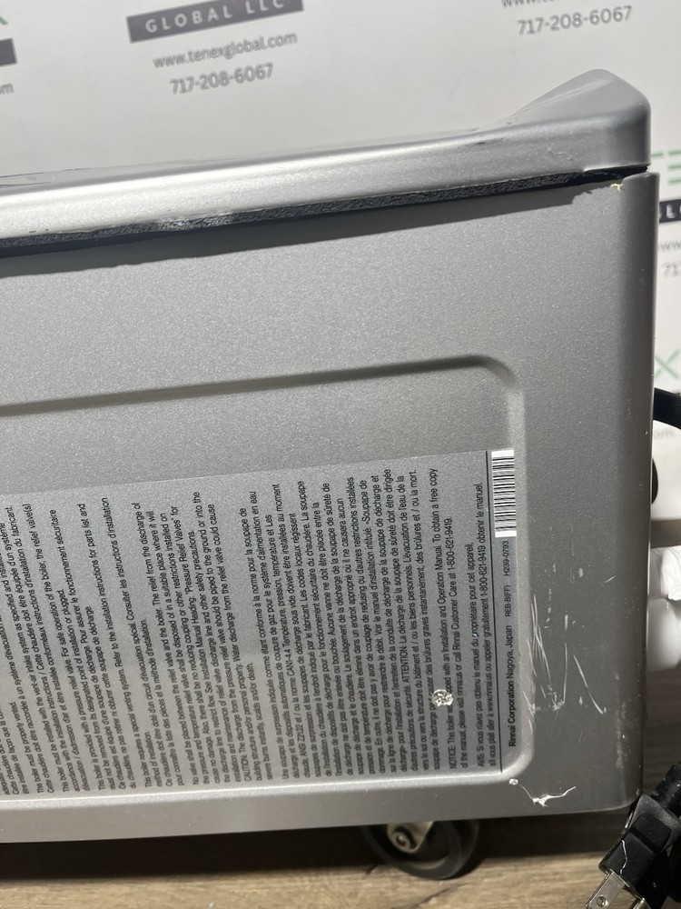 Rinnai IP090160C Combi Boiler I-Series 90k BTU Nat Gas/Propane (B-26 #1677)