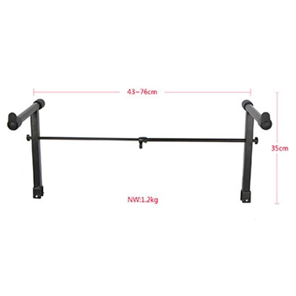 Universal Second Tier for Keyboard Stand, Adjustable Width Keyboard Stand Ext...