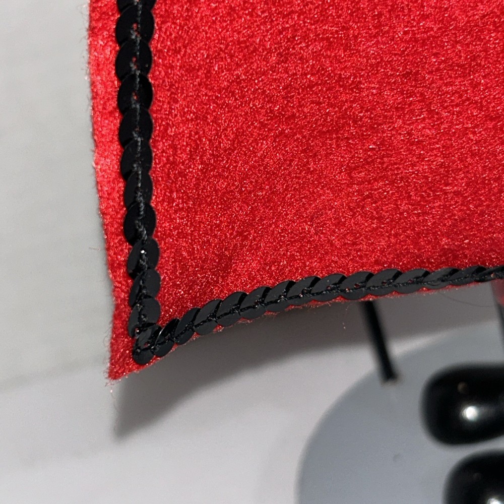 Vintage Devil Nutcracker With Red Cape Holding A Pitchfork Spooky Halloween 2012