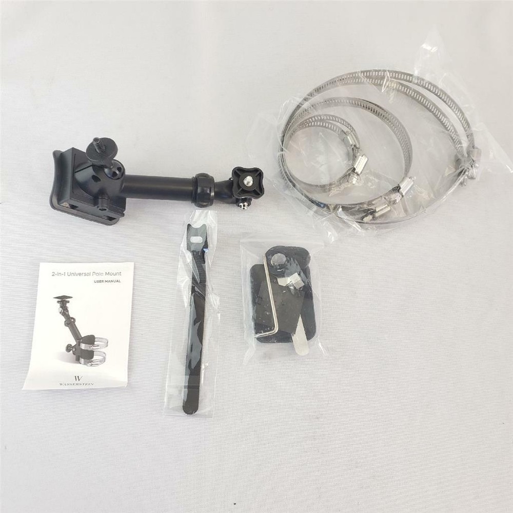= Wasserstein 2-in-1 Universal Pole Mount For Smart Camera And Solar Panel
