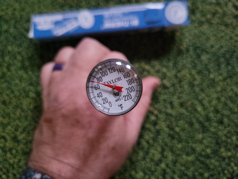 TAYLOR 6092N Dial Pocket Thermometer 5"