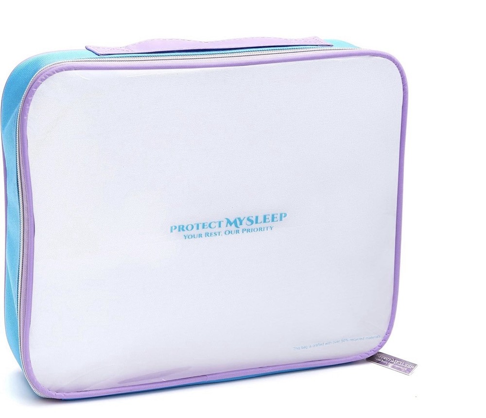 Mattress Protector 5 Sided PROTECT MYSLEEP Twin Size Mattress Protector - White