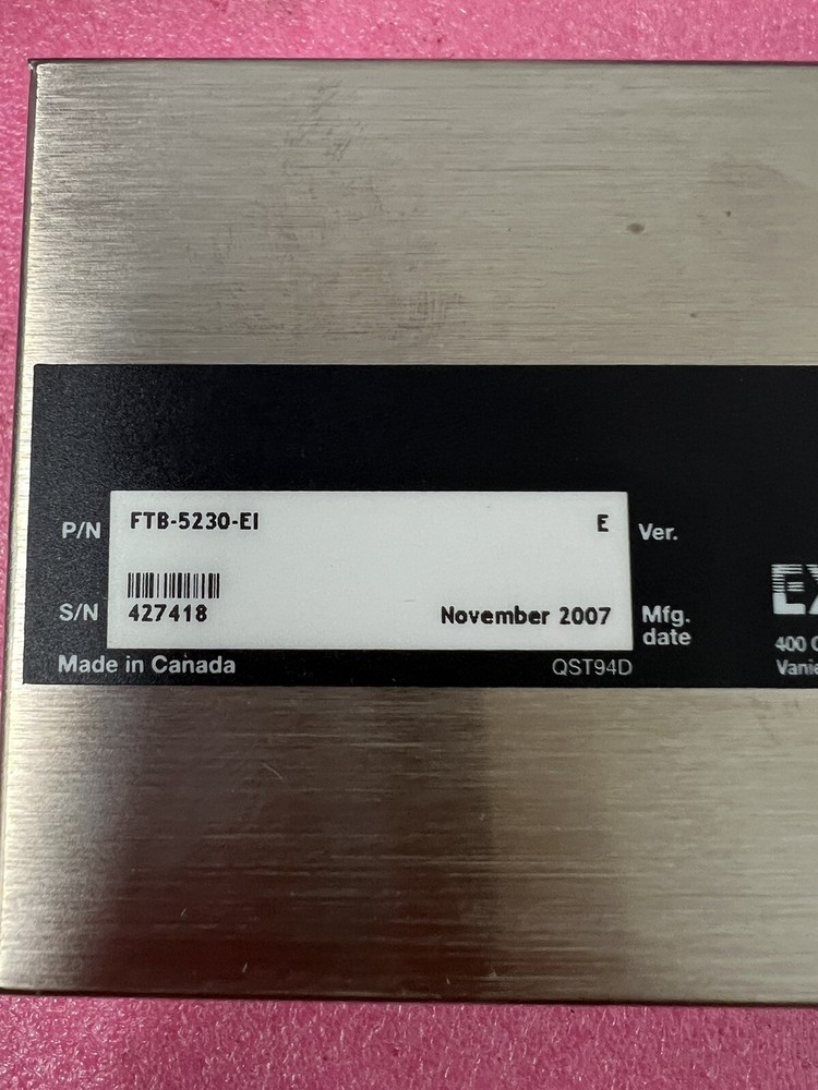EXFO FTB-5230-EI MultiTest Optic Test Module