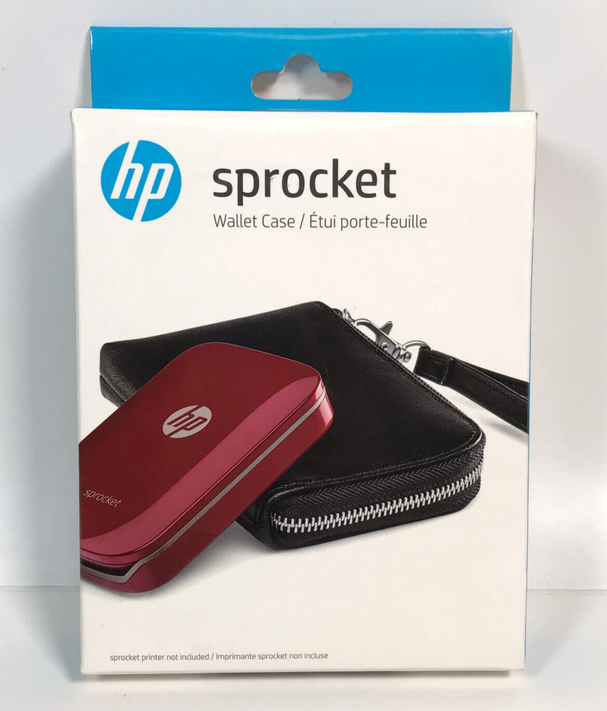 HP Sprocket Black Wallet Case (2HS23A)