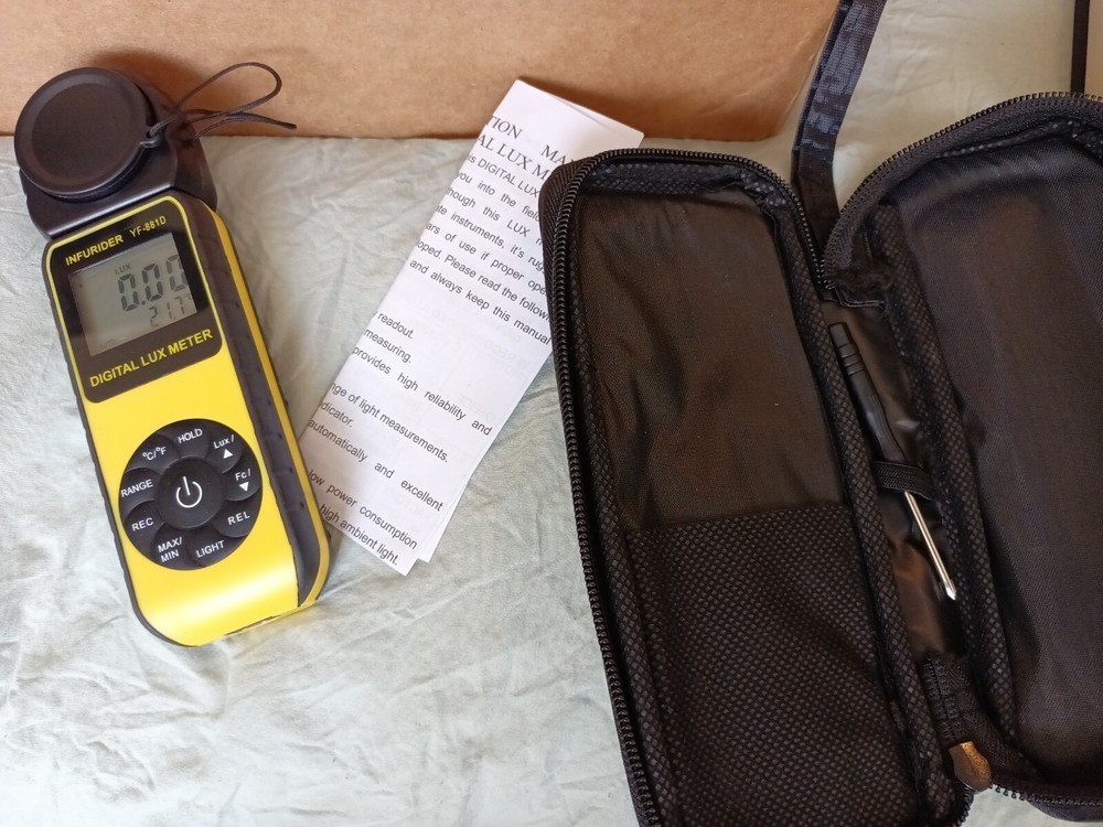 Infurider Digital LUX MeTer  400,000 Lux