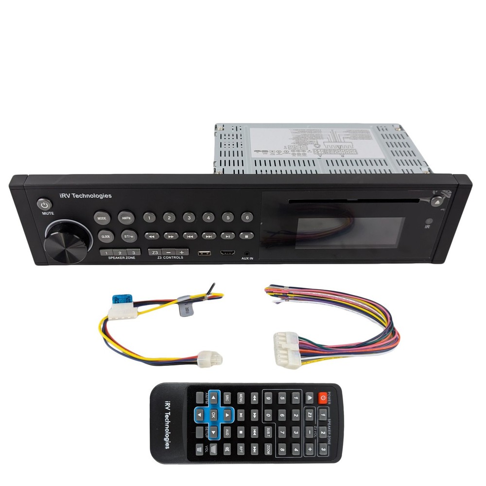 IRV Stereo Unit IRV35 Bluetooth Radio AM FM DVD RV Camper Trailer Replacement
