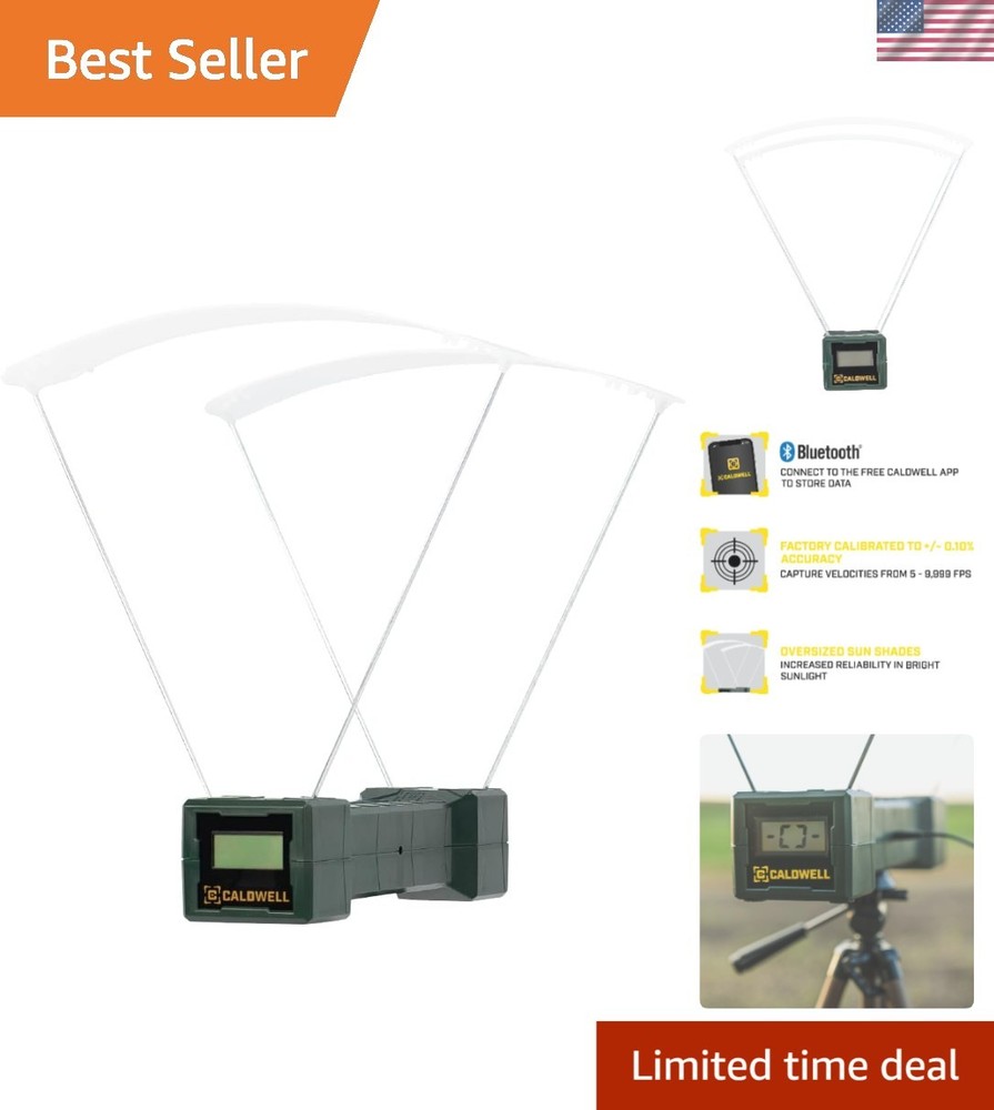 All-in-One Shooting Range Chronograph - Bluetooth & Free Mobile App Integration