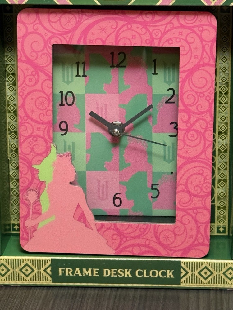 ‘Wicked’ Frame Desk Clock -Glinda + Elphaba