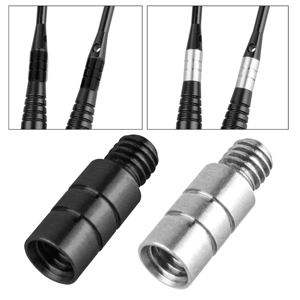 5Pcs Metal Dart Weights, 2BA Thread Weight Gain Adjuster,