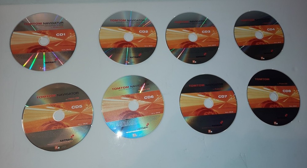 TomTom Navigator CD Software 2002-2004 for Palm OS