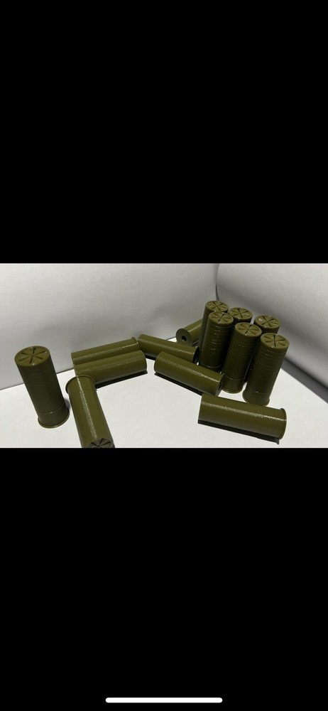 3D Printed 12ga Snap Caps (12 Pack)