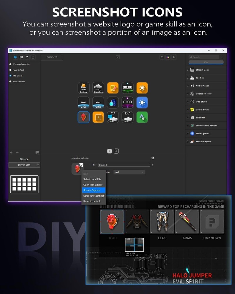 Stream Deck with 15 Programmable Keys — Mac/PC USB Controller for OBS, Twitch...