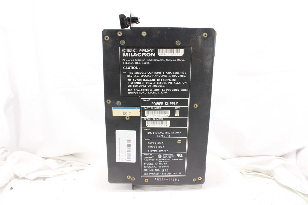 Cincinnati Milacron 3-700-0135A | Power Supply Module