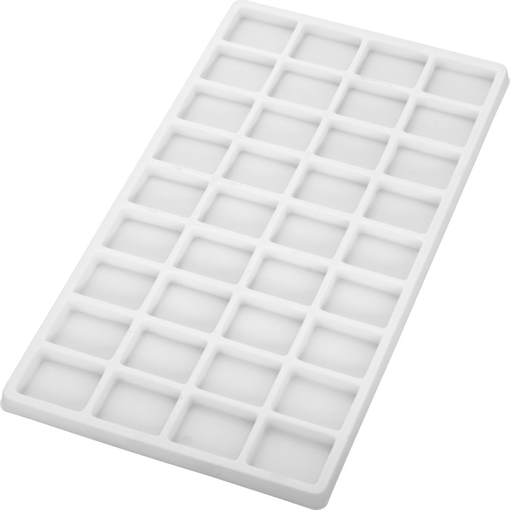 5 White 36 Compartment Display Tray Inserts
