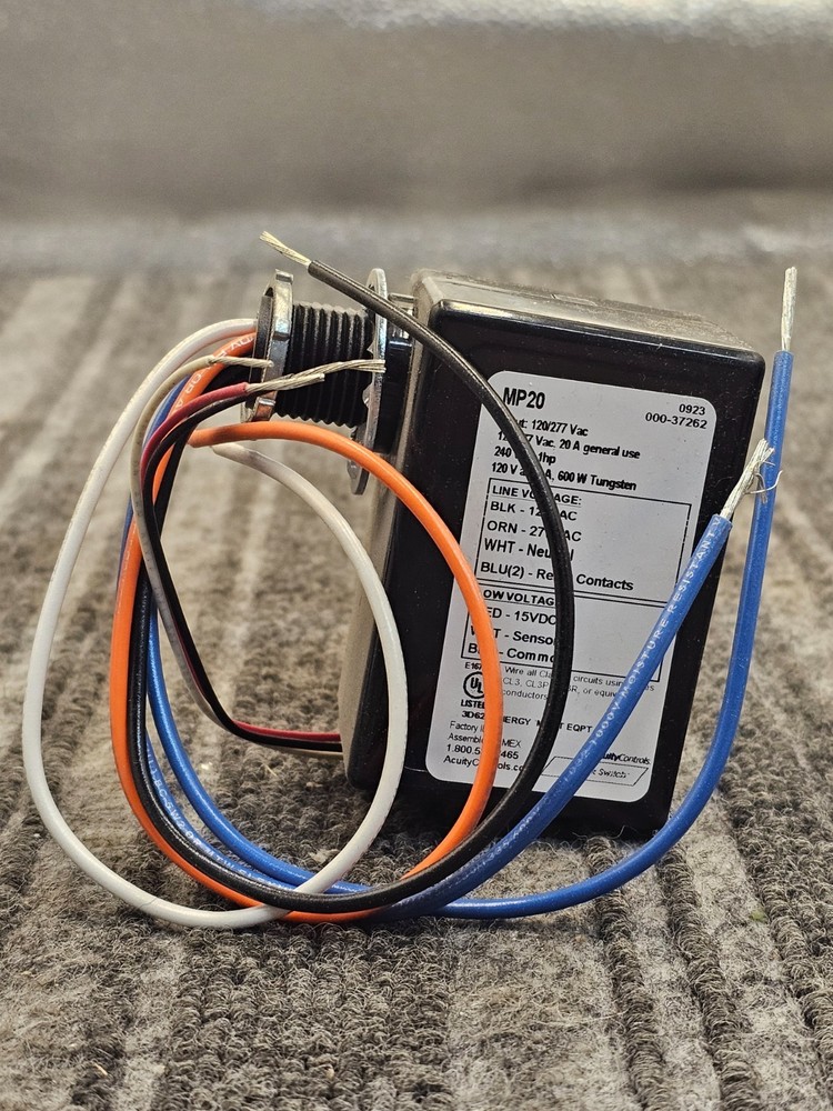 Acuity Controls MP20: Sensor Switch Mini Power Pack 120/240/277