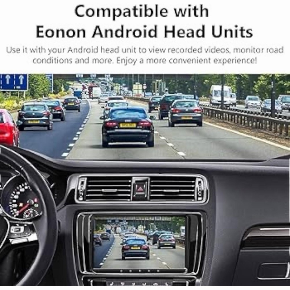 Eonon A100 720P HD USB Front Dash Cam 360° Adjustable DVR Android Car Stereo