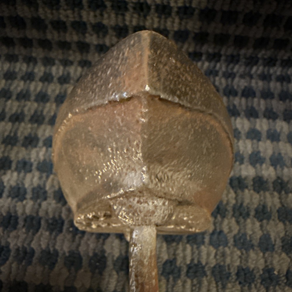 Antique Cast Iron #5 Williams & Son, Chagrin Falls, *Flat Iron Solid Handle