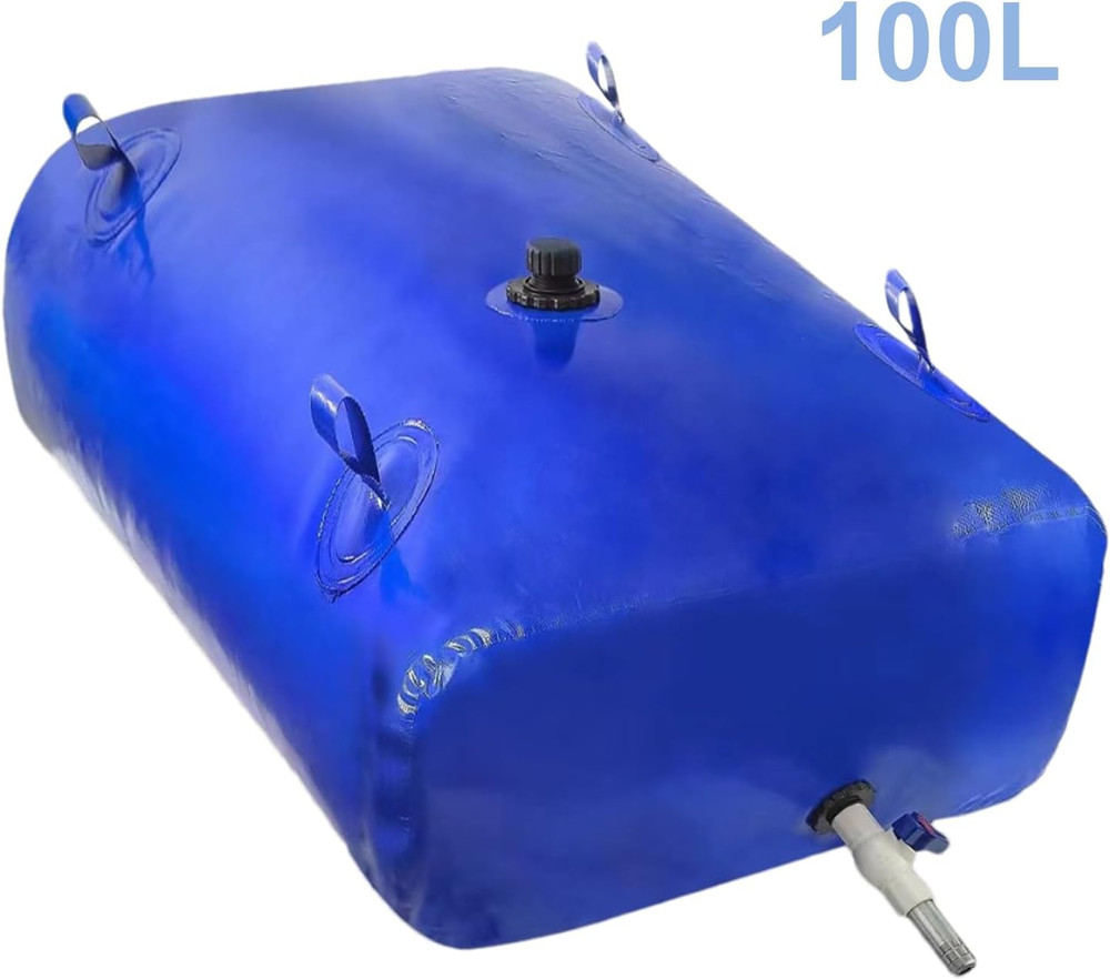 Water Storage Bladder Containers, Portable Large Capacity Foldable Water Bladder