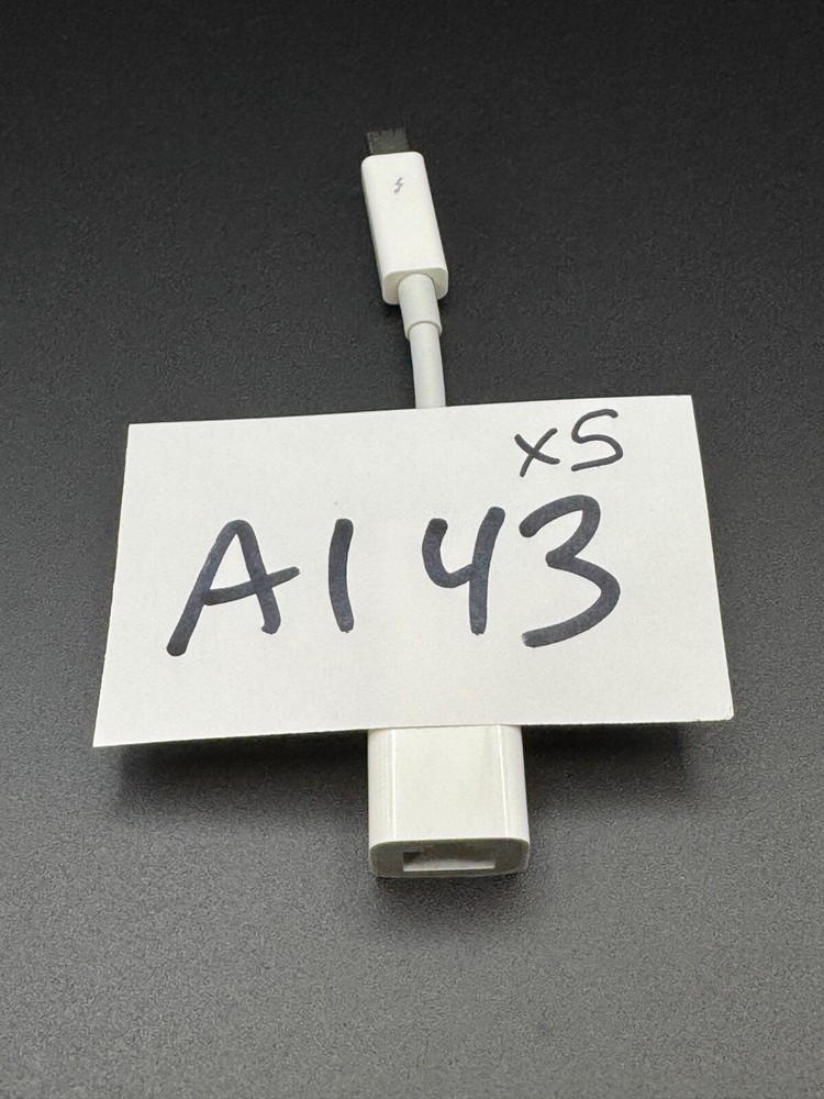 Apple Thunderbolt to Gigabit Ethernet Adapter A1433