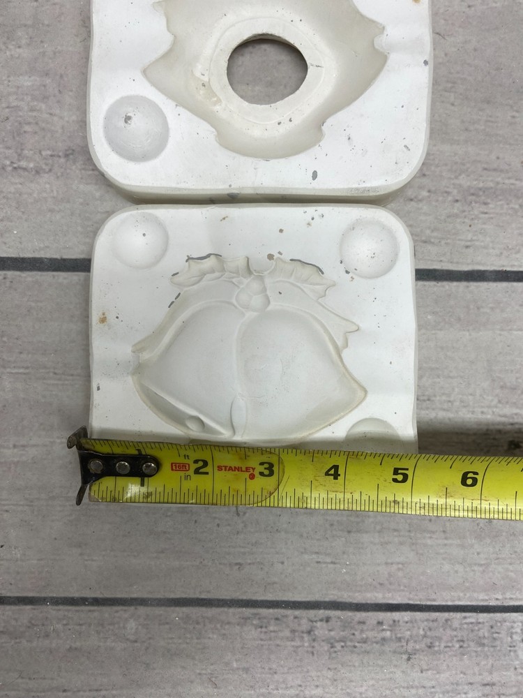 Hobby Heaven Ceramic Slip Casting Mold Bells #848