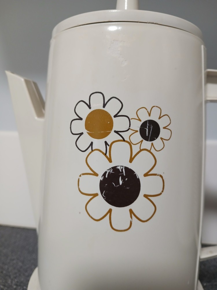 2 Matching Regal Poly Perk 4-8 Cup Automatic Percolator Complete & Working