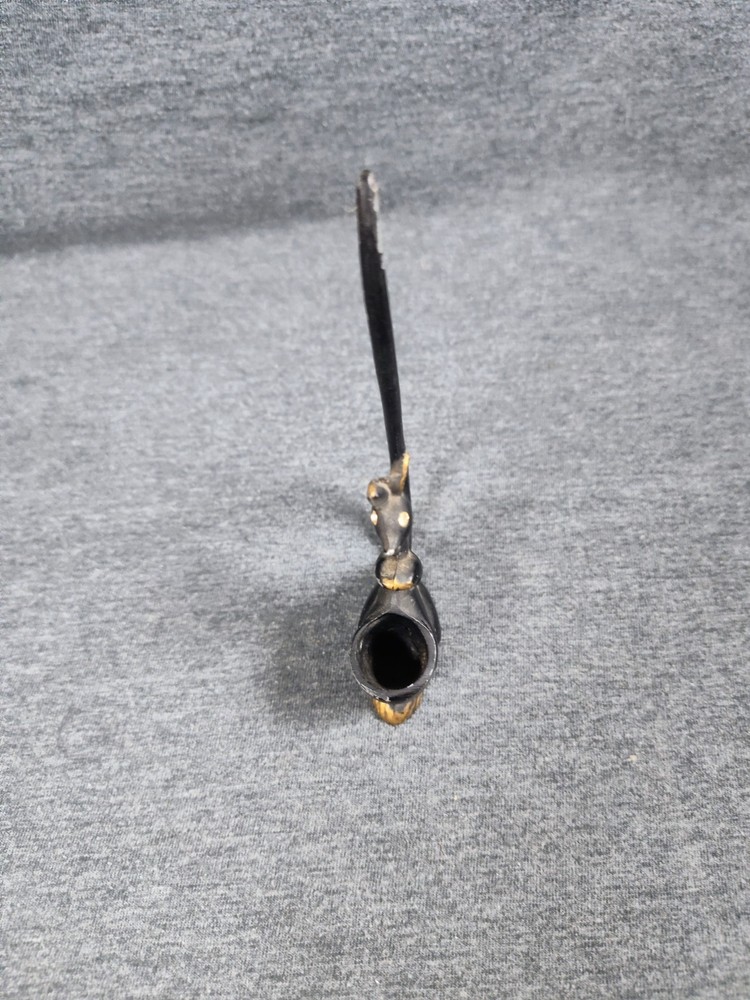 Vintage Brass Kangaroo Matchstick/Toothpick Holder