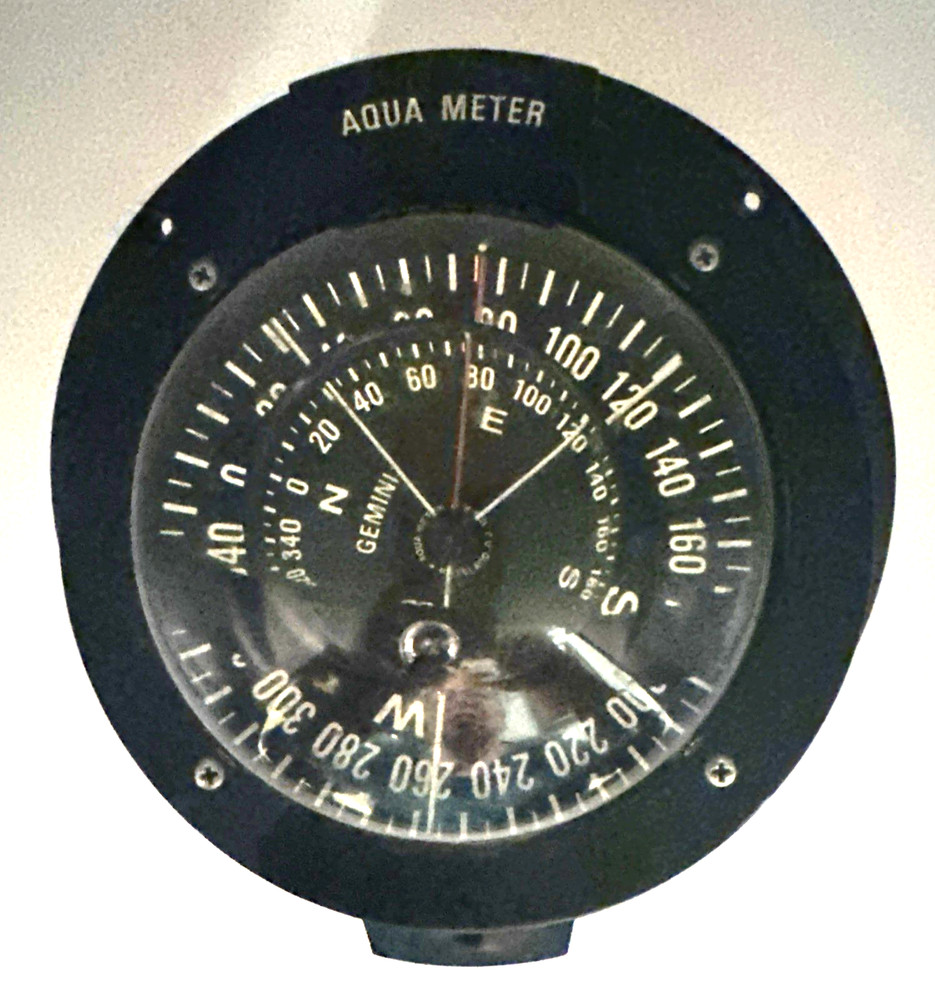 Aqua Meter Gemini Cruiser Marine Compass Never Installed