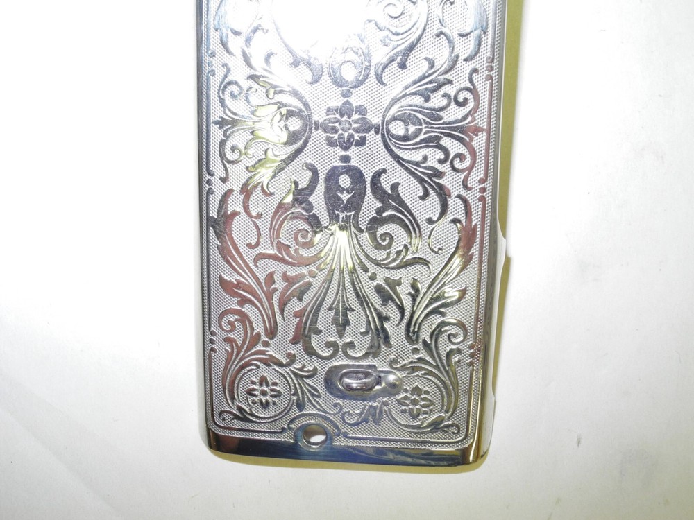 VINTAGE SINGER SEWING MACHINE MODEL #99 SCROLL DESIGN FACE PLATE, TOP CONDITION