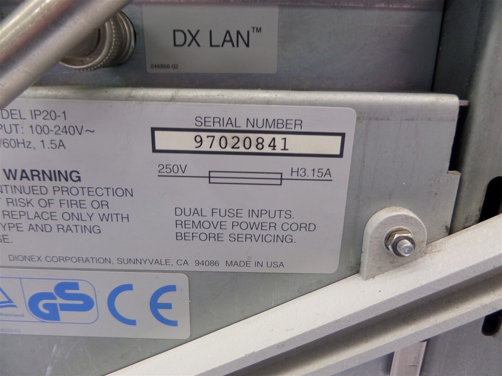 Dionex IP20-1 Isocratic Pump